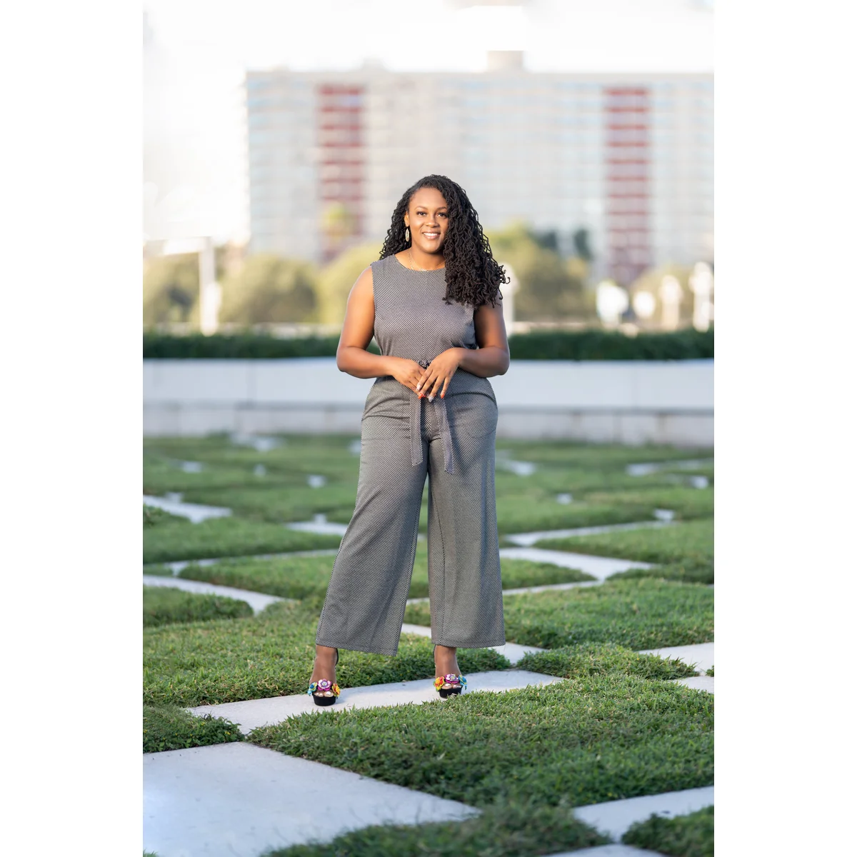 Personal brand portrait of a Tampa entrepreneur photographed by Mallary Denson